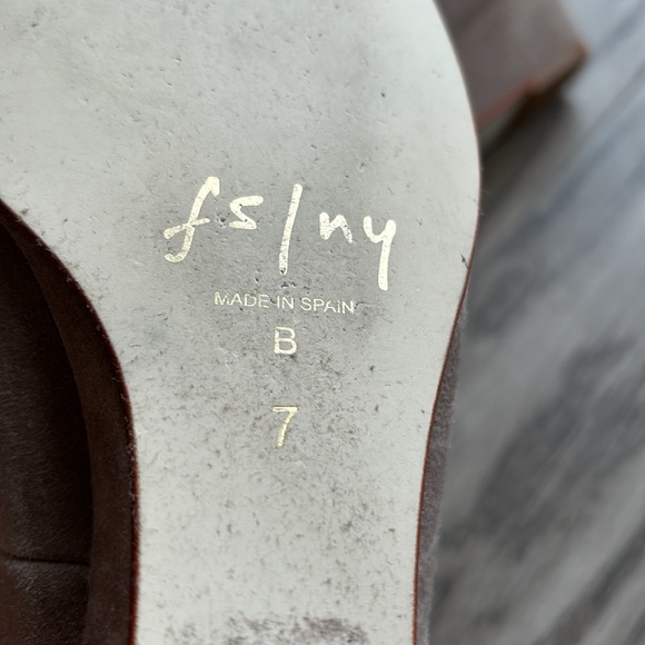 French sole fs/ny mesh wedge shoes size 7 - Picture 9 of 14